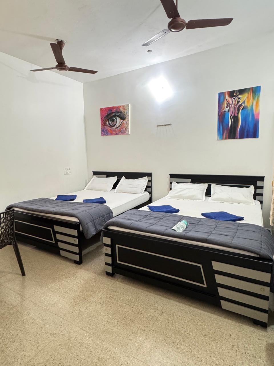Premium Couple Rooms With Agriculture View With Garden
